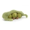 JELLYCAT A2PPOD - Peluche Amuseable Pea In A Pod - L: 10 Cm X L : 26 Cm X H: 9 Cm -Jellycat Soldes Magasin jellycat a2ppod