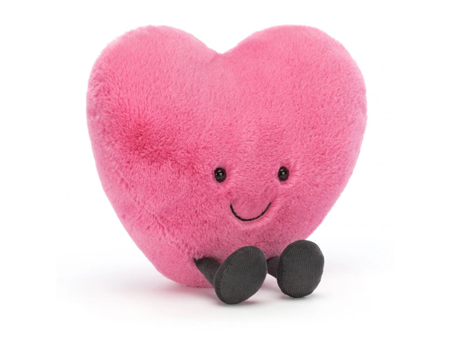 JELLYCAT A3PH - Amuseable Pink Heart Large - L: 6 Cm X L: 19 Cm X H: 17 Cm