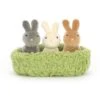 JELLYCAT NEST3B - Nesting Bunnies -Jellycat Soldes Magasin jellycat nest3b