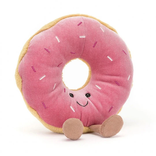 Peluche Donut Rose - Jellycat 3 Peluche Donut Rose - Jellycat