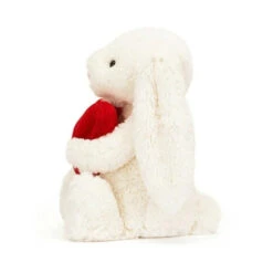 Peluche Lapin Coeur D'amour Rouge - Medium - Jellycat -Jellycat Soldes Magasin peluche lapin coeur d amour rouge medium jellycat 3