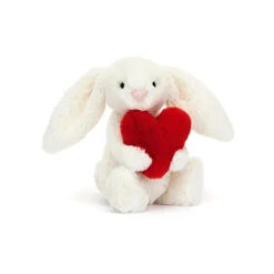 Peluche Lapin Coeur D'amour Rouge - Small - Jellycat -Jellycat Soldes Magasin peluche lapin coeur d amour rouge small jellycat 1