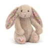 Peluche Lapin Médium - Blossom Beige Petal - Jellycat -Jellycat Soldes Magasin peluche lapin medium blossom beige petal jellycat