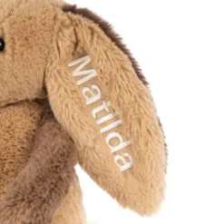 Peluche Lapin Patchwork Marron - Jellycat -Jellycat Soldes Magasin peluche lapin patchwork marron jellycat 3
