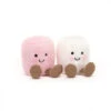 Peluche Marshmallows Rose Et Blanc - Jellycat -Jellycat Soldes Magasin peluche marshmallows rose et blanc jellycat