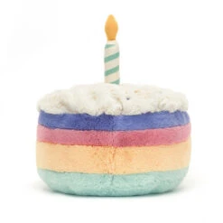 Peluche Rainbow Birthday Cake - Jellycat -Jellycat Soldes Magasin peluche rainbow birthday cake jellycat 2