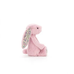 Petite Peluche Lapin Rose Oreilles Liberty - Jellycat -Jellycat Soldes Magasin petite peluche lapin rose oreilles liberty jellycat 2